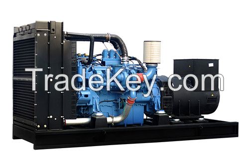 Germany MTU 440kVA (352kW) diesel genset coupled with Stamford or Marathon open or container type