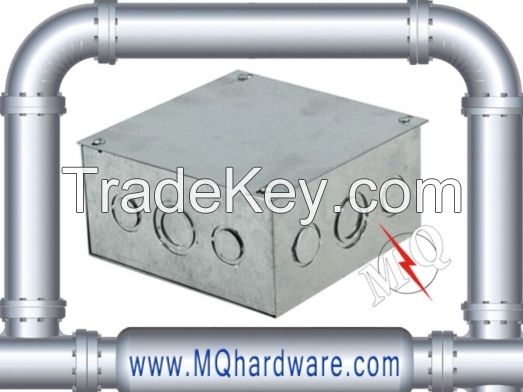 electrical galvanized steel junction box