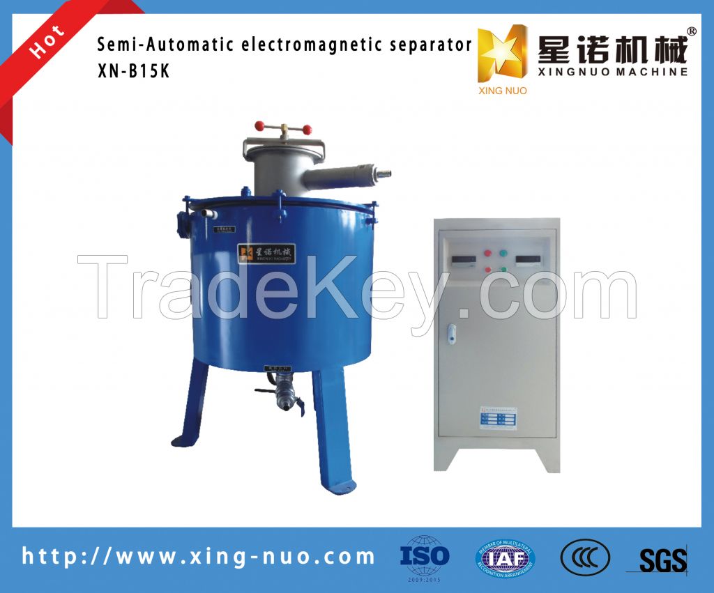 Semi-Automatic Electromagnetic Separator machinery