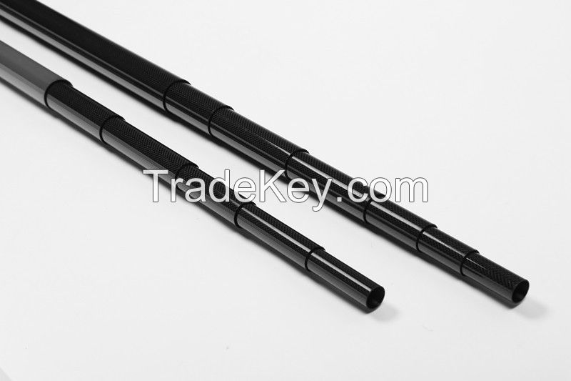 12ft retractable carbon fiber boompole collapsable carbon fibre Poles