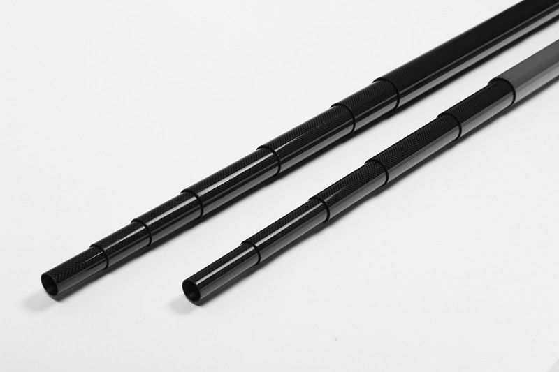 light and strong 100% carbon fiber telescopic pole as waterfed pole / water fed pole