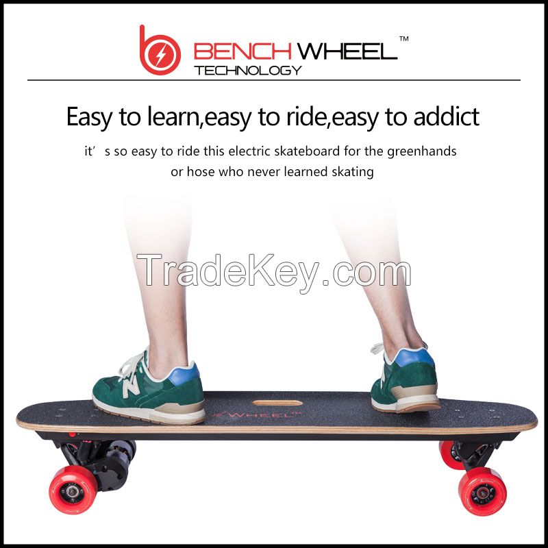 2015 new style elektro skateboard BENCHWHEEL wireless remote control Myway electric scooter