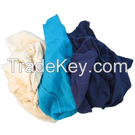 white and colored polo rags(t shirt)
