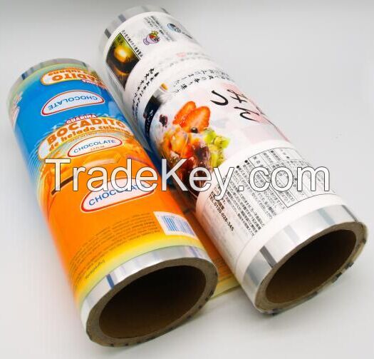 Colored PET Metalized film aluminium metalie foil CPP BOPP laminated film