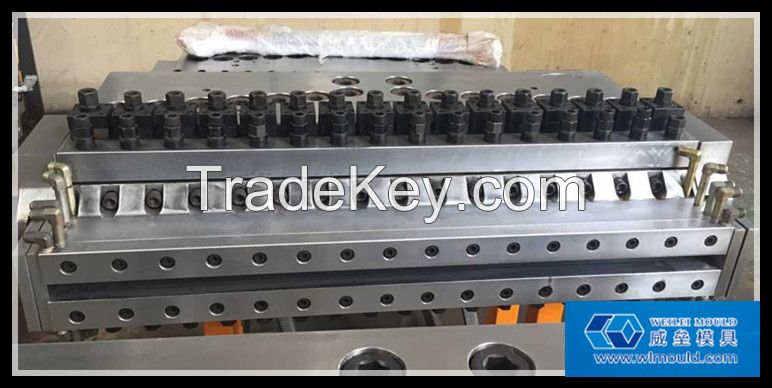 Extrusion mold for WPC door board  machine line