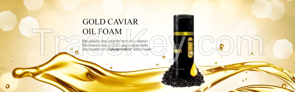 Kriss Miracle GOLD CAVIAR OIL FOAM CLEANSER