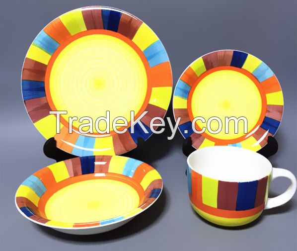 Eco-Friendly Feature ceramic dinner set, used restaurant stoneware din