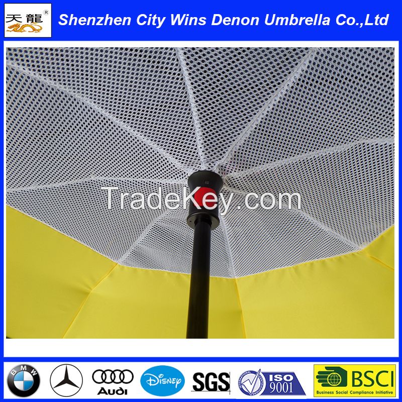 2016 newest mesh design inverted umbrella