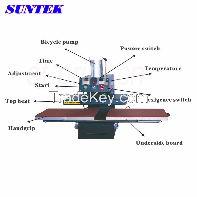 Heat Press Transfer Downglide Pneumatic Sublimation Machine China