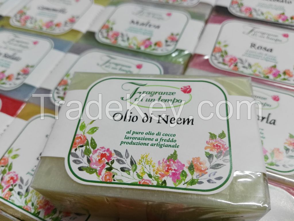 Natural handmade soap made in italy