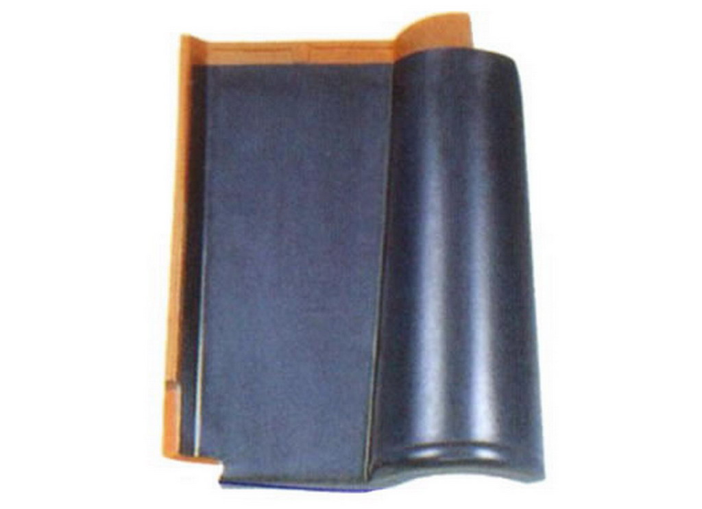 glazed roof tile