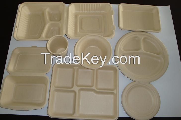 Wheat Straw Tableware Food Container