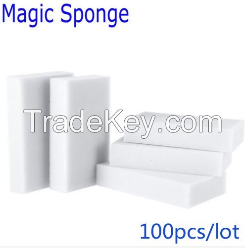 100pcs/lot Nano magic sponge Eraser Melamine Cleaner, multi-functional