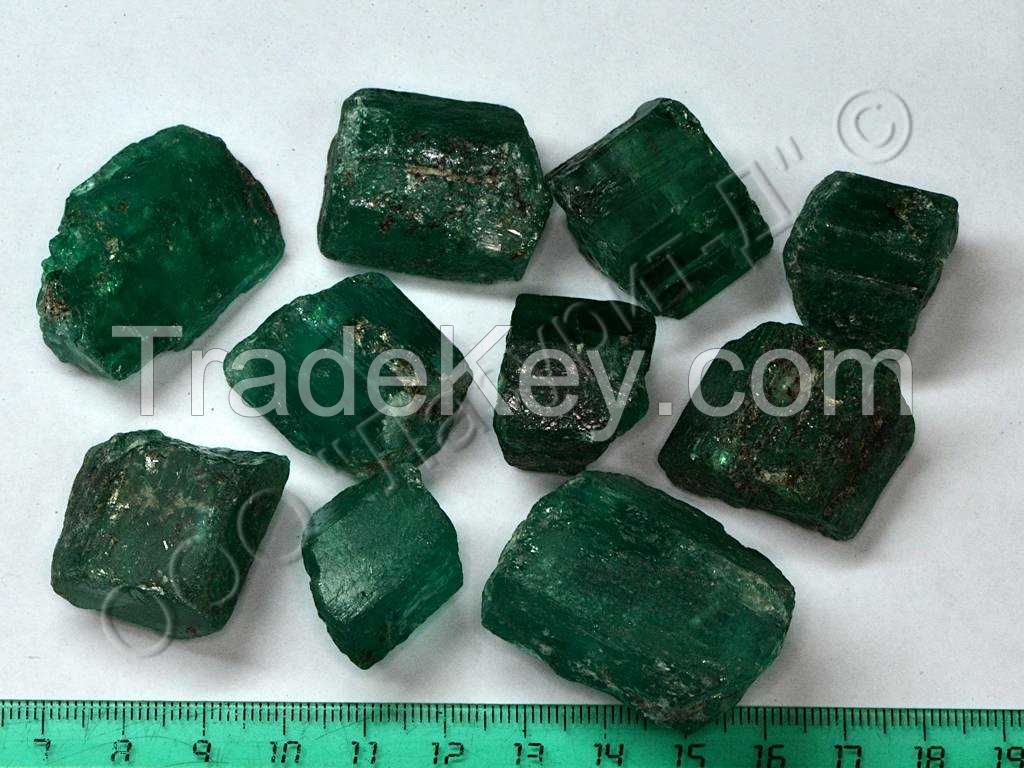 Emerald Rough Stones 