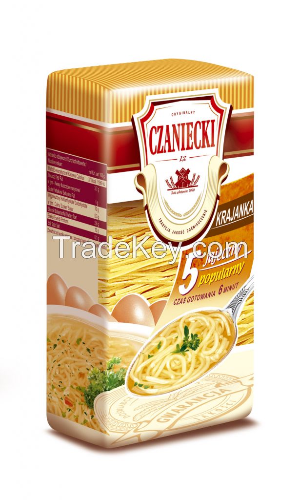 Popular Czaniecki pasta noddle 5 egg