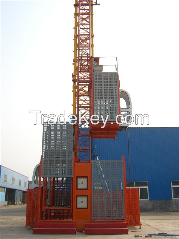 SC200/200 stable high speed  2t construction hoist