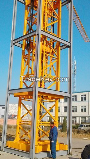 high quality inner-climbing tower crane for construction industry