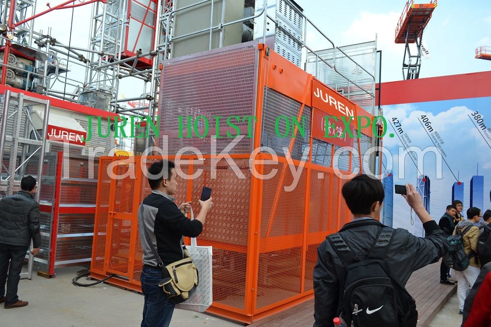 SC200/200G 2t double cage GERMAN technology variable frequency conversion construction hoist