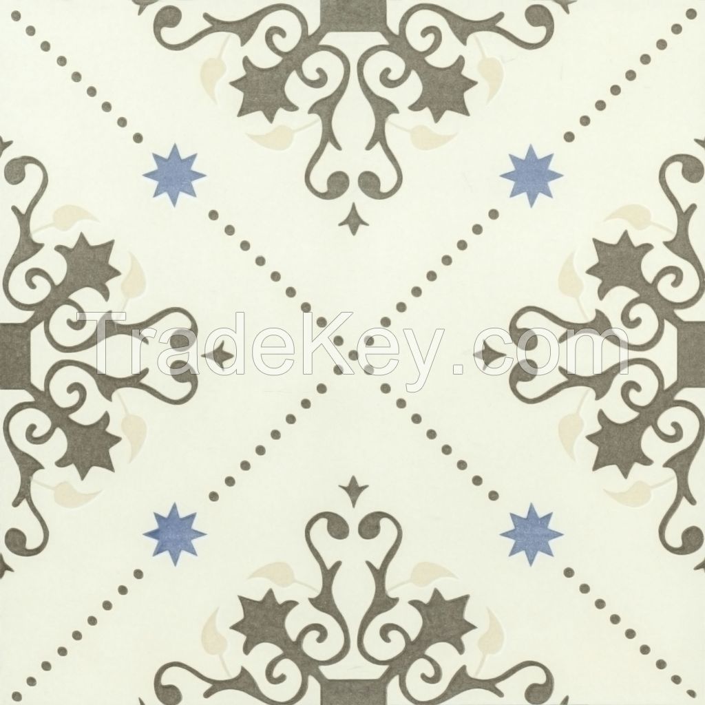 200*200China cheap glazed flower ceramic floor tile