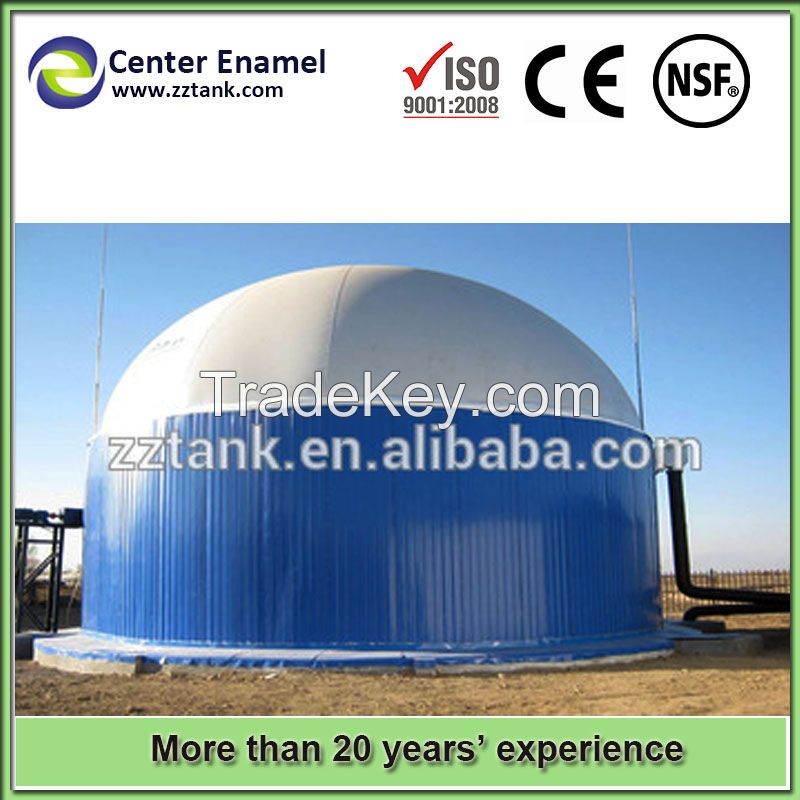 Enamel Coated Tanks Used as Biogas Digesters