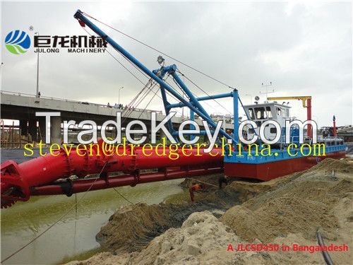 Julong JLCSD450, Most Competitive Chinese 18 Inch Cutter Suction Dredger