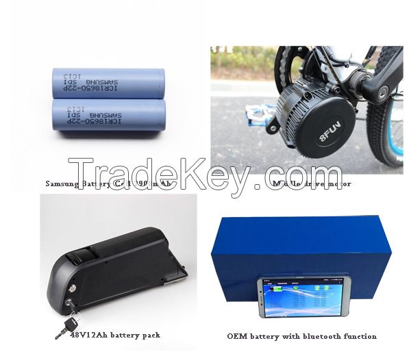 Pro-Greenergy 500W middle drive electric bicycle motor