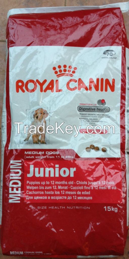 Royal canin medium junior  dry dogs food