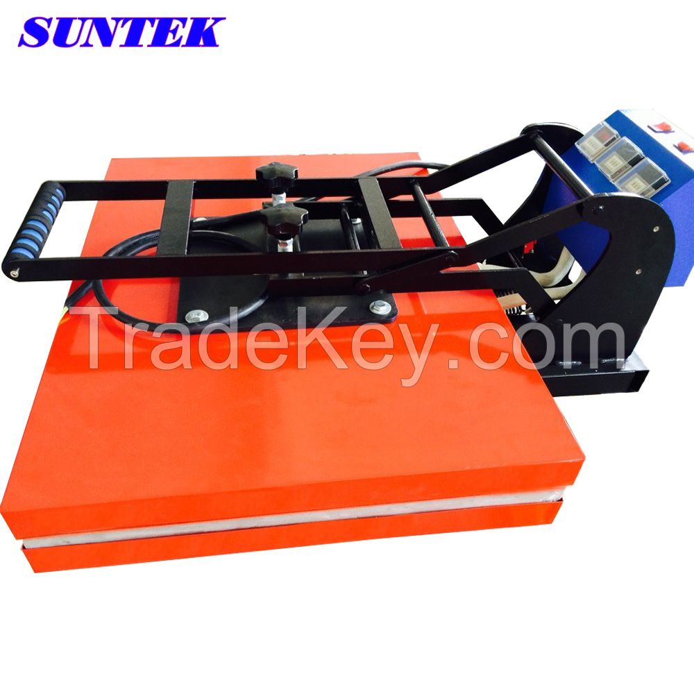 Suntek Manual Top and Bottom Heaters Sublimation Press Machine 