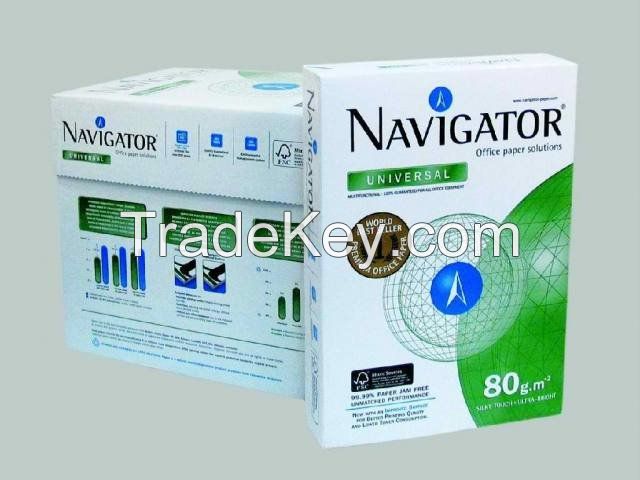 NAVIGATOR-UNIVERSAL A4 A3 WHITE PAPER 80GSM PRICE $0.85/500 SHEETS/REAM