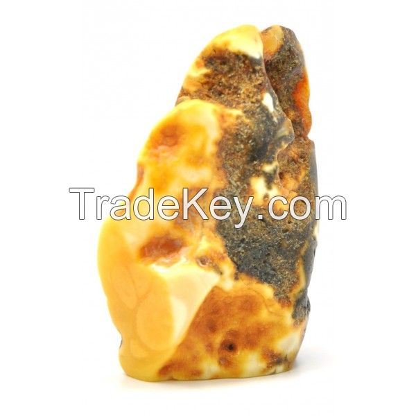 Baltic natural decorative amber stones