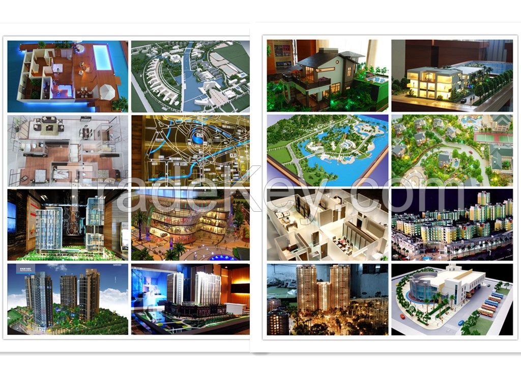 ho scale model for real estate/miniature architecure model/beautiful sales model