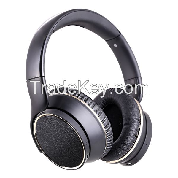 Wireless Bluetooth Headset Noise Canceling Headphones Powerful Sound Transmission 10-15m with Microphone