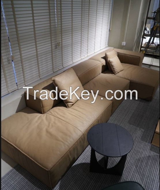 Light brown sofa