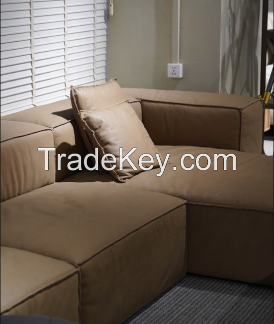 Light brown sofa