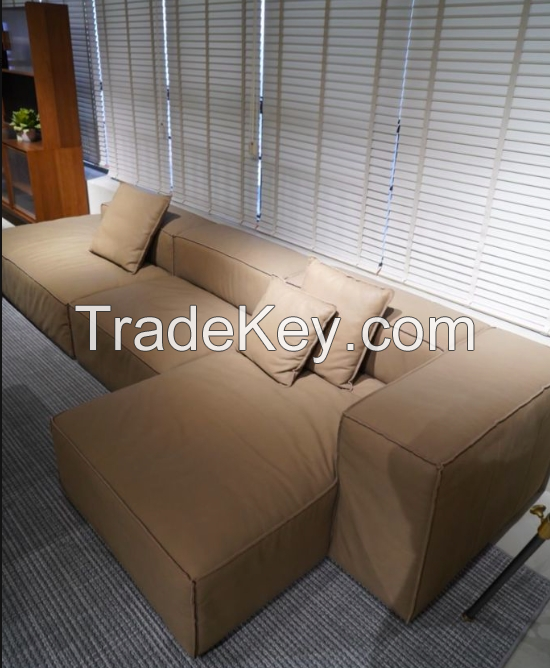 Light brown sofa