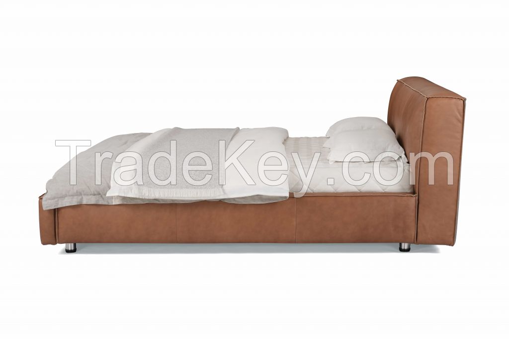 Brown Master Cowhide  Leather Sofa