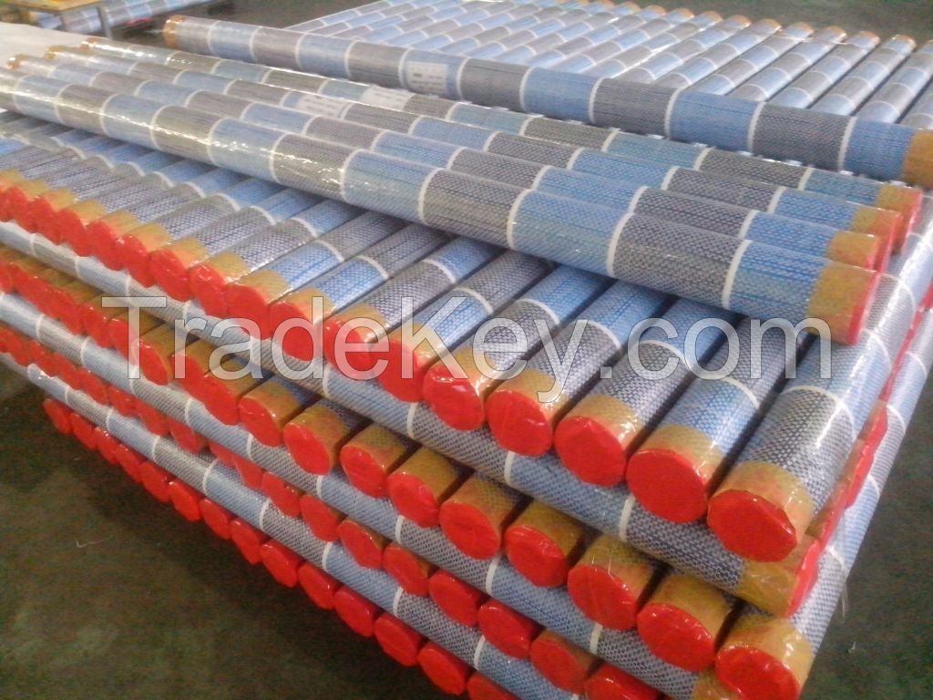 BLUE/ WHITE/ BLUE STRIPE ROLL TARP// KOREAN STANDARD