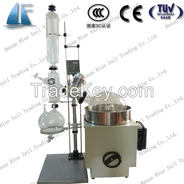 YRE-201D 2L Rotary evaporator, industrial vacuum flash evaporator