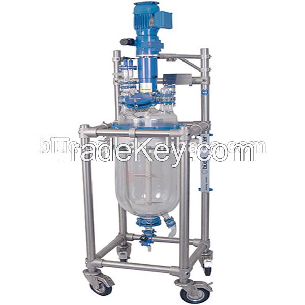 S212-50L lab Glass lined reactor with CE certificate glass reactor for sales