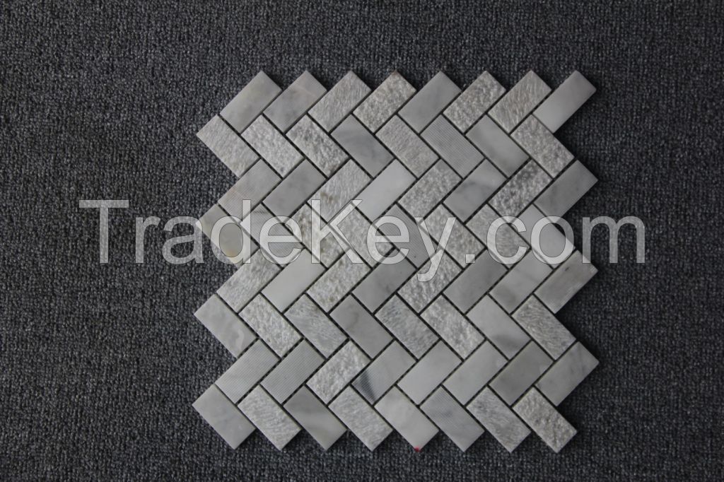 Carrara White Mosaic