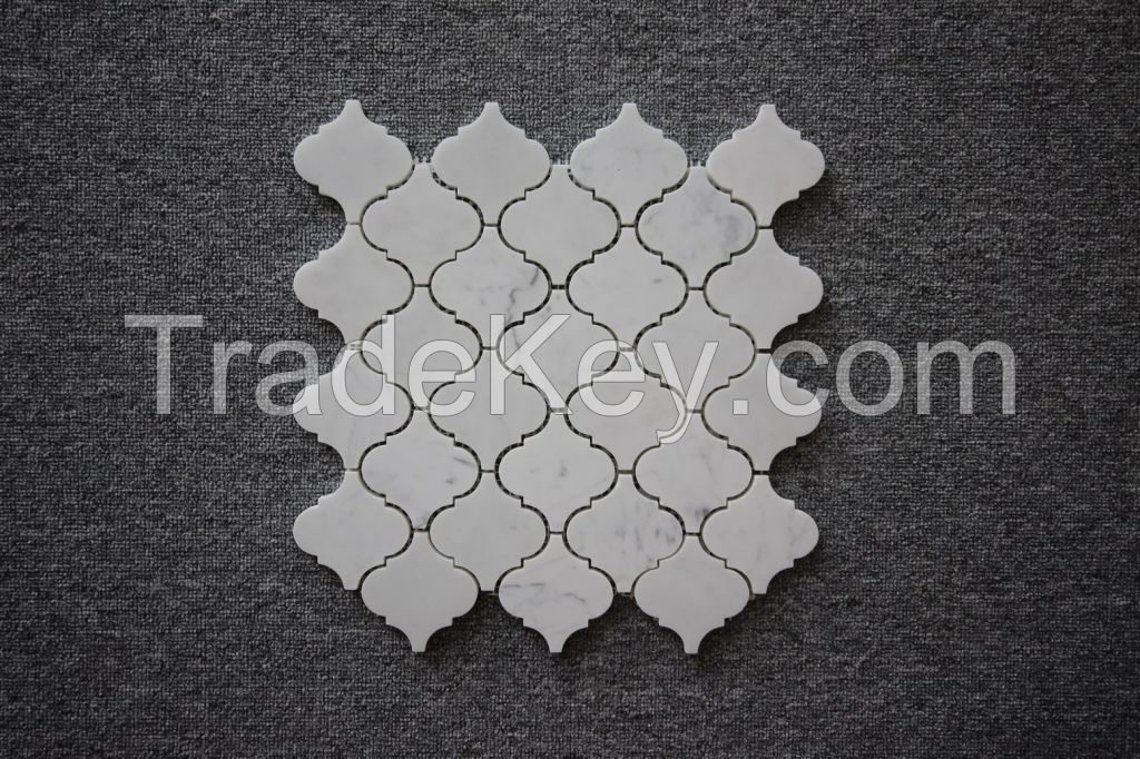 Carrara White Mosaic