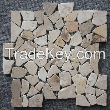 Beige and Travertine Mosaic