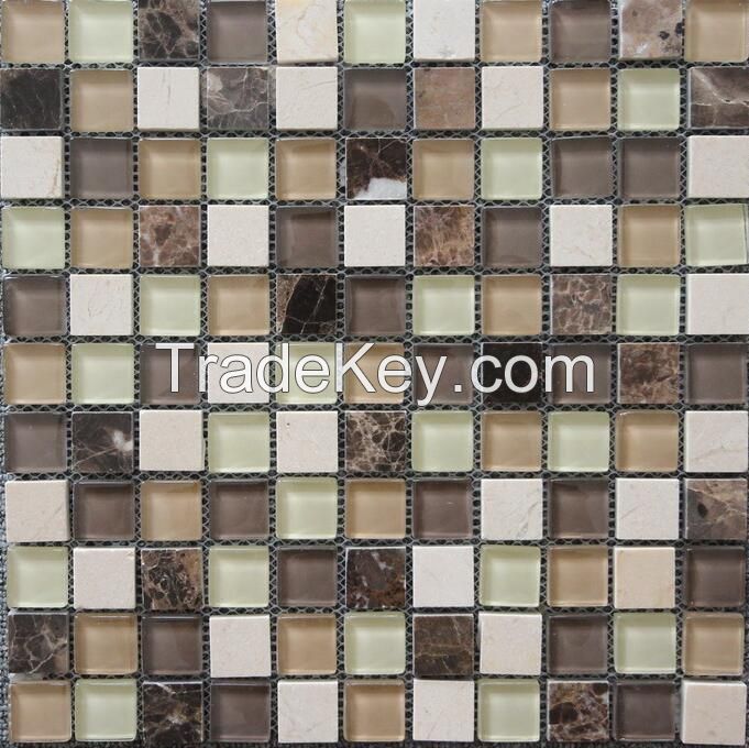 Glass Mix Marble Mosaic