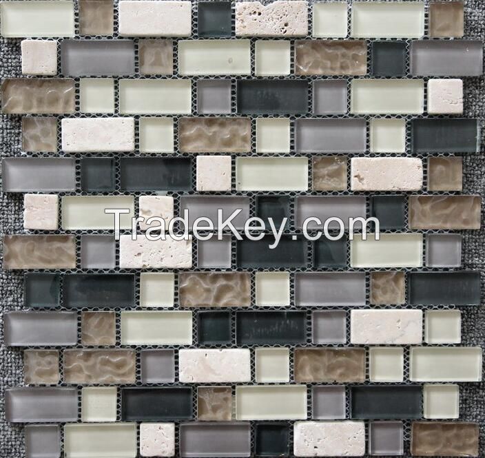 Glass Mix Marble Mosaic