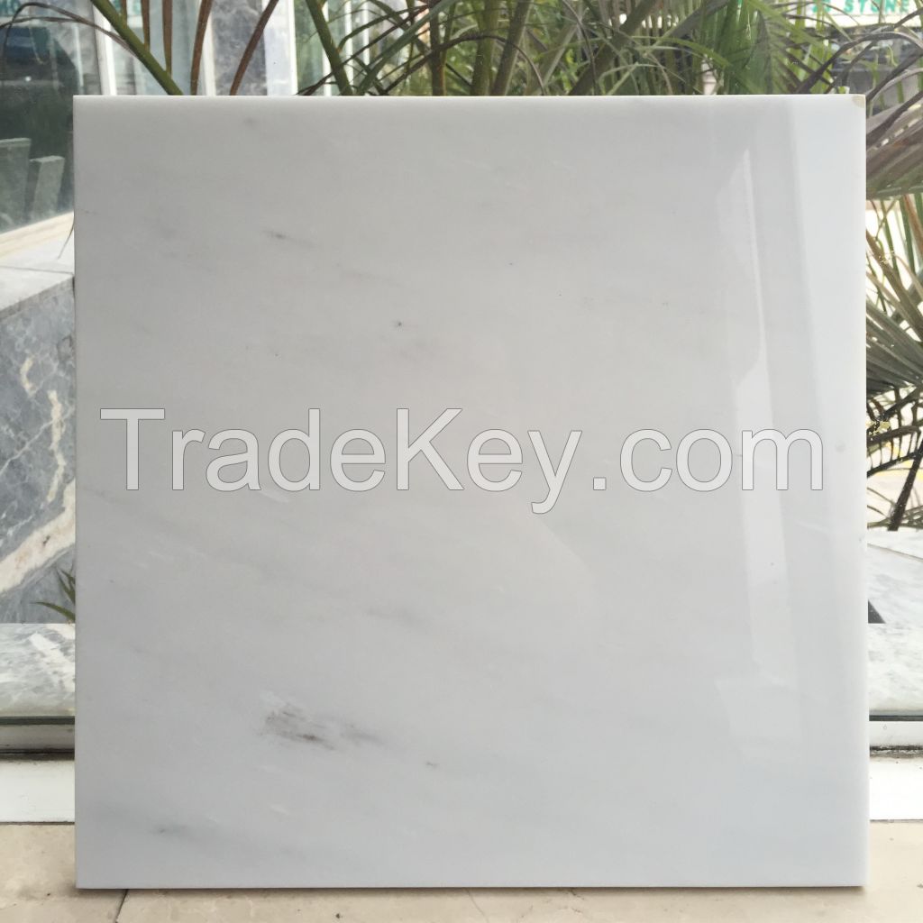 Italy Acqua Bianco White Marble Tiles