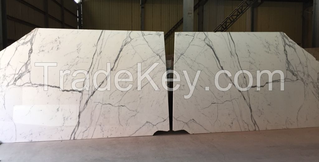 Italy Statuario Marble Slab