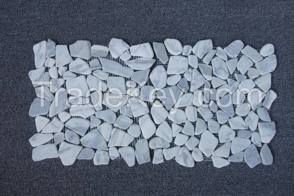 River Rocks Pebble Mosaic Tile