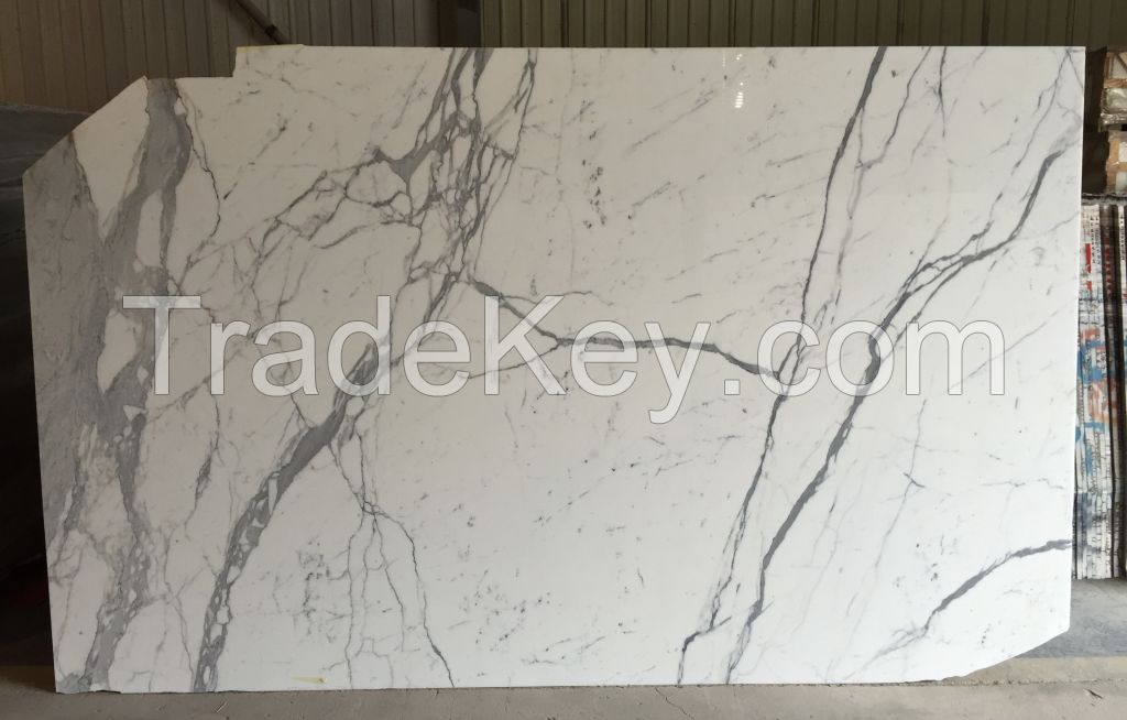 Italy Statuario Marble Slab