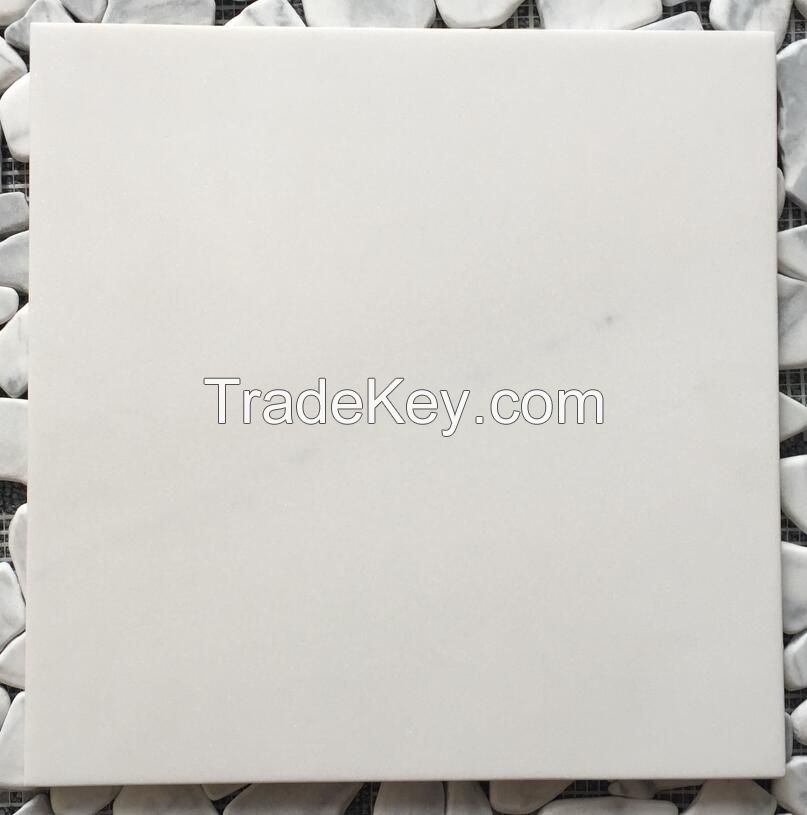 Yugoslavia Sivec White Marble Tile