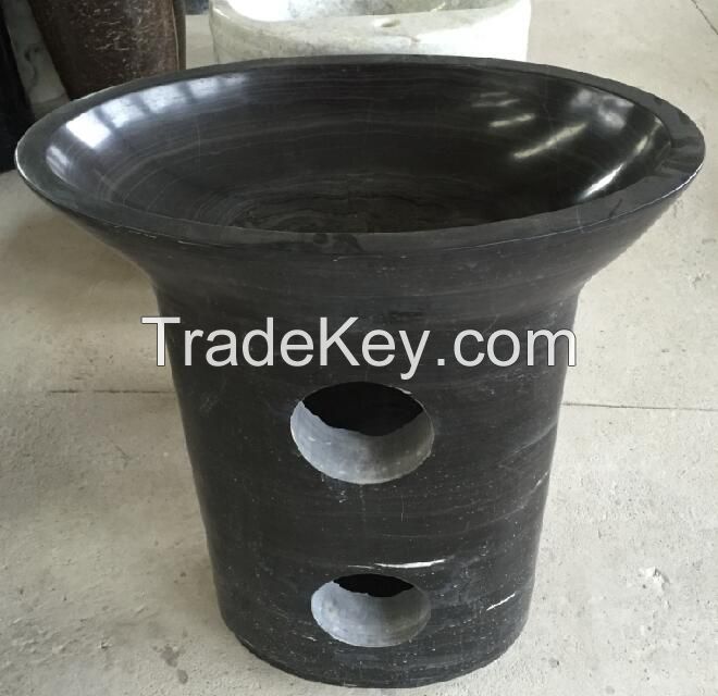 Wash Basin Best Selling commercial wash basin buyer price Black wood grain